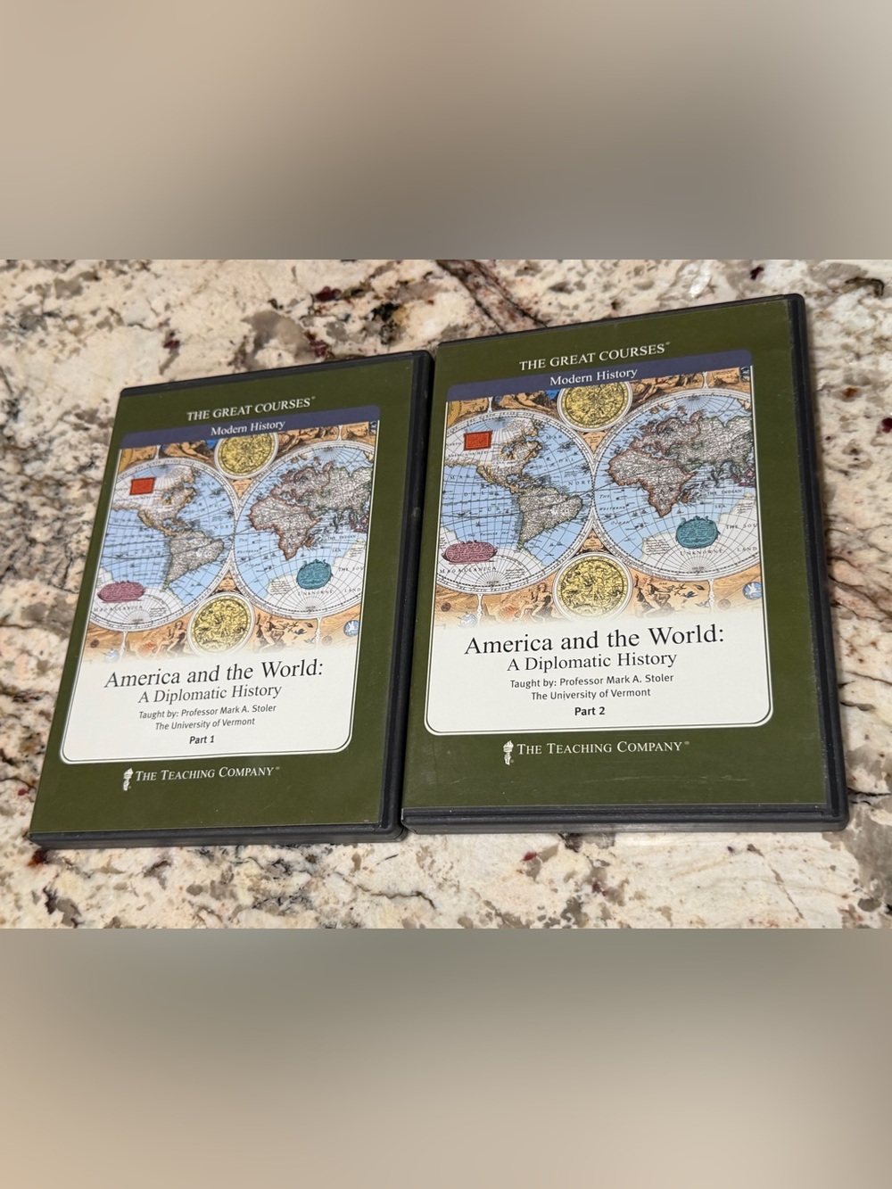 The Great Courses CDs AMERICA and the WORLD DIPLOMATIC HISTORY